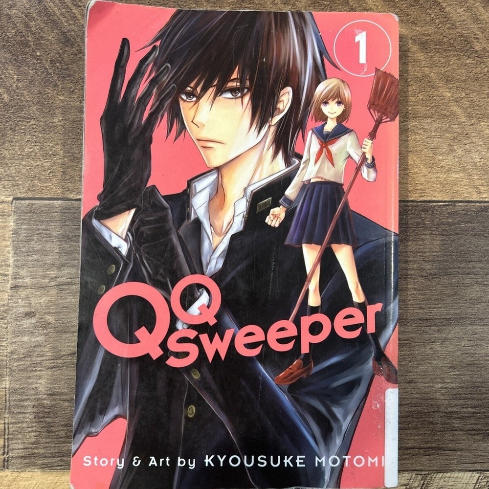 Viz Media QQ Sweeper Vol 1 Manga Book Kyousuke Motomi Shojo Beat Supernatural